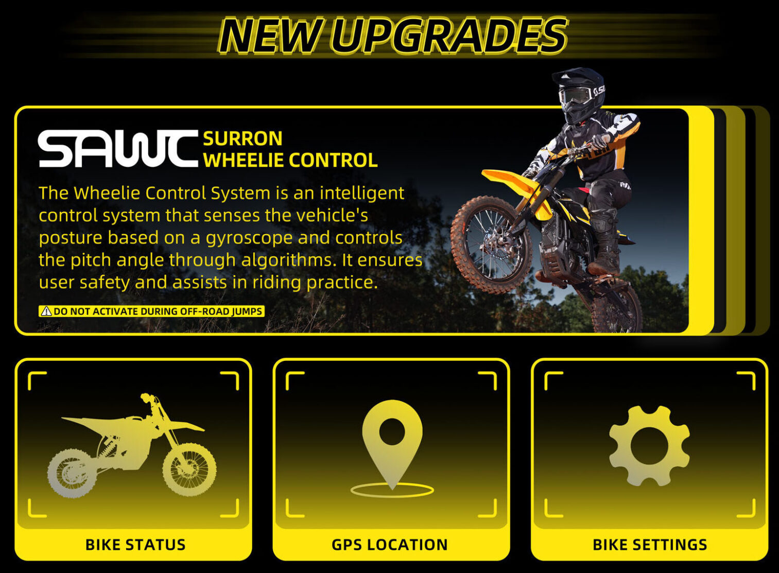 SAWC Wheelie Control