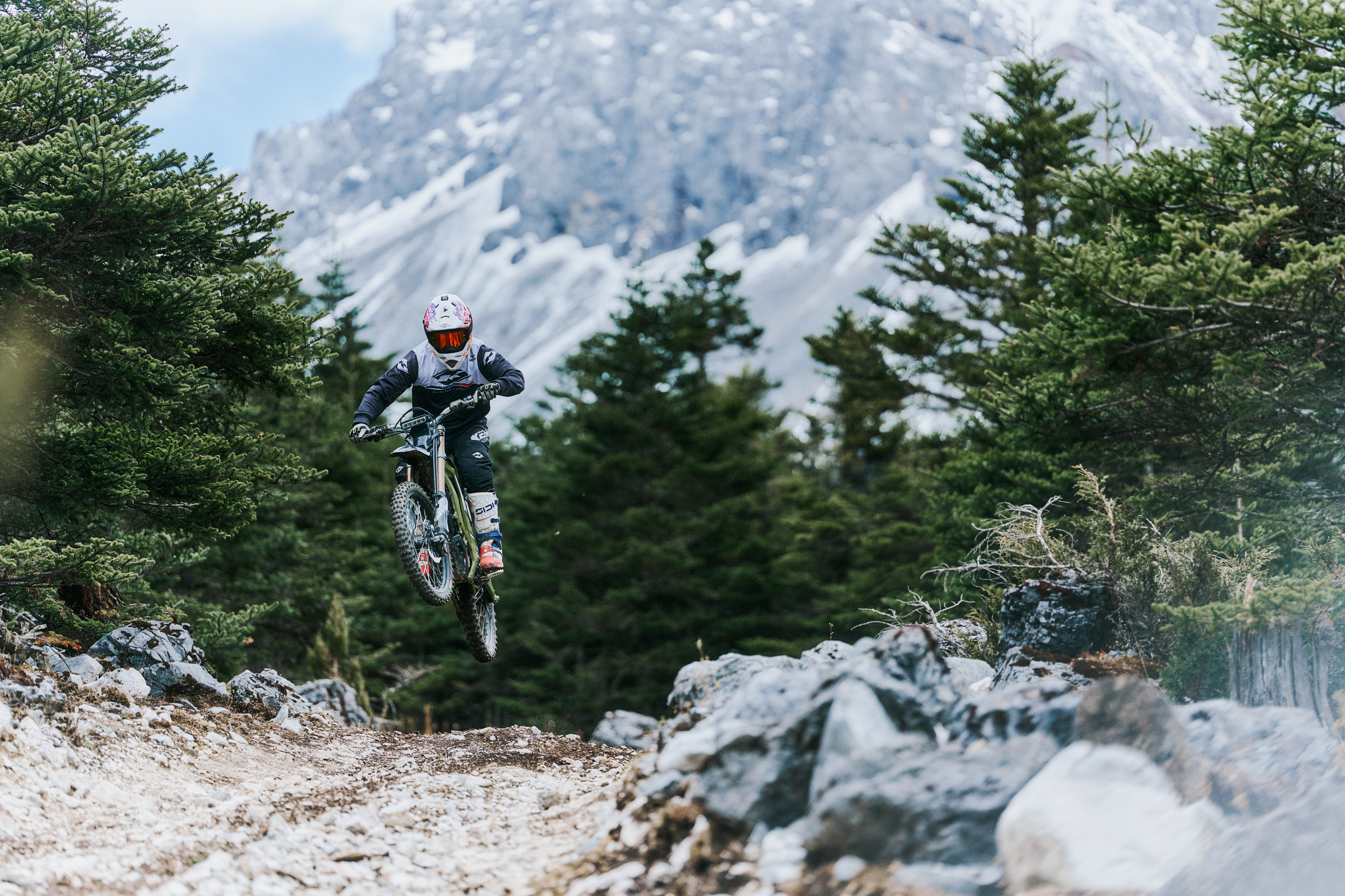 215 mm Front-Fork Travel